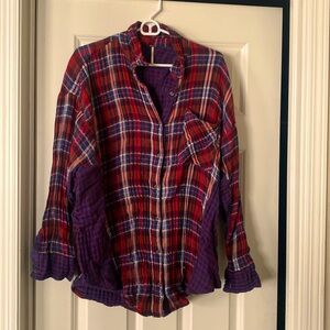 Free People Flannel Size M